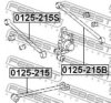 FEBEST 0125-215S Track Control Arm